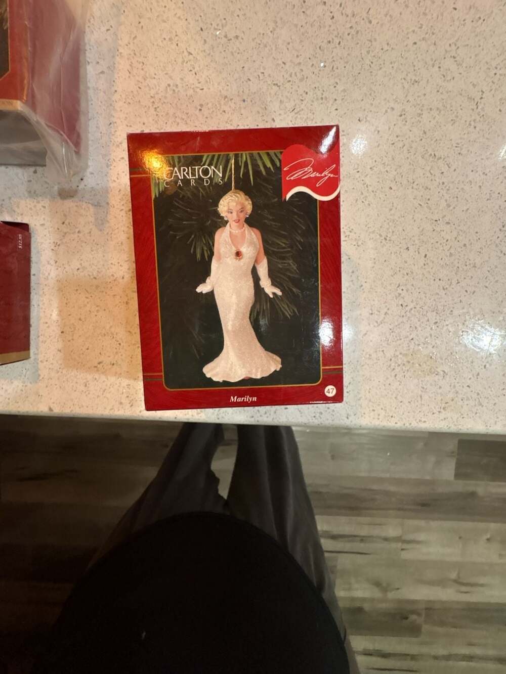 Carlton Cards Marilyn Monroe Heirloom Collection Christmas Ornament 1996 New Nev